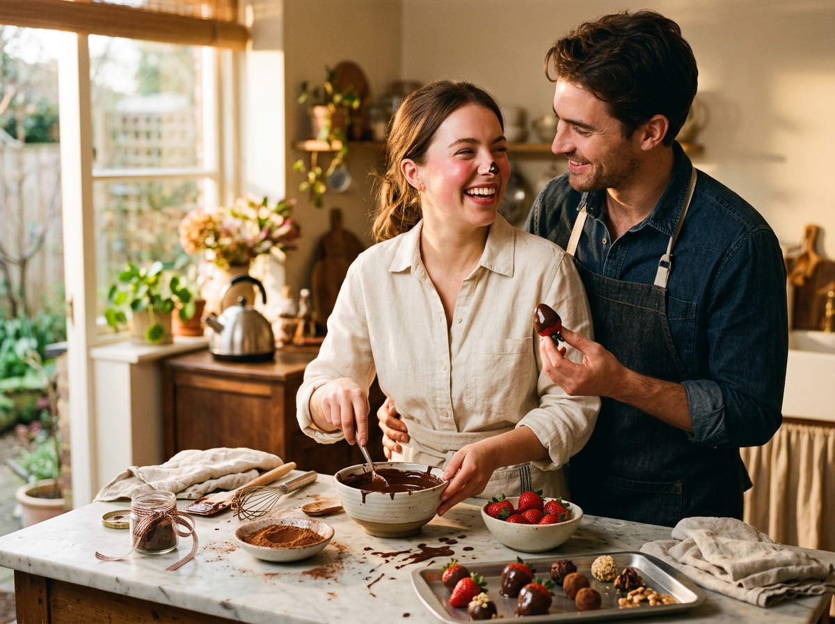 Making Chocolates Together
